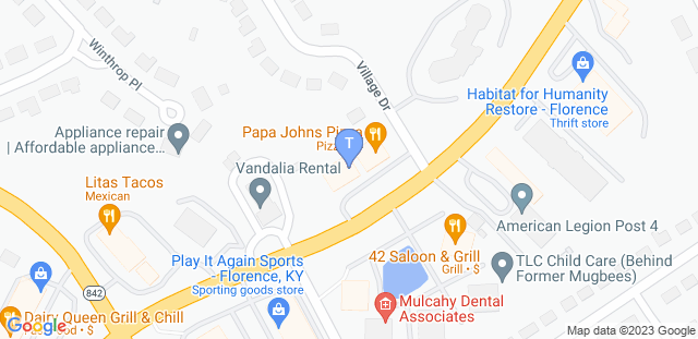 Map to The Masters Martial Arts Academy